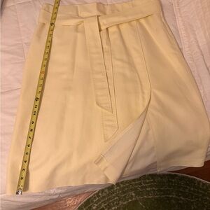 Ann Taylor Light Yellow Skirt